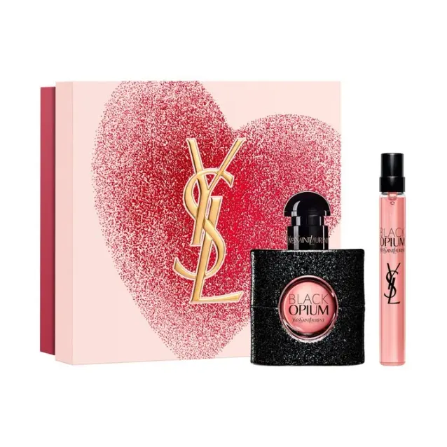 YSL 圣罗兰黑鸦片香水情人节礼盒套装