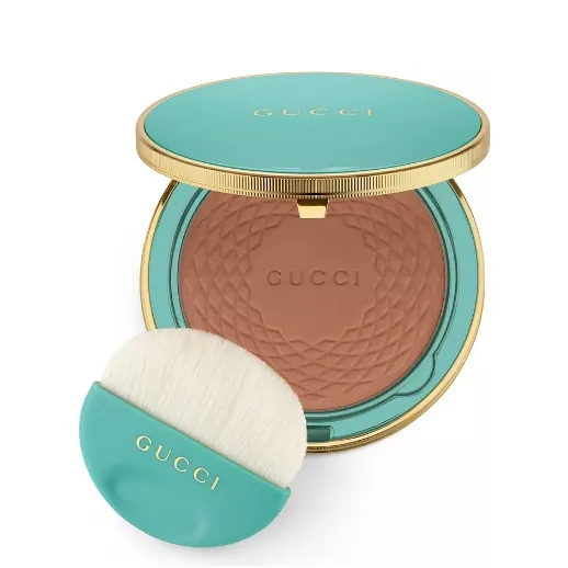 买粉饼赠口红！Gucci 古驰 阳光慕斯粉饼