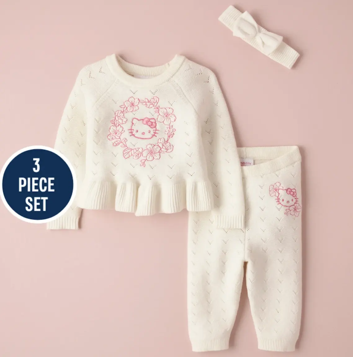 Gymboree Hello Kitty® 针织三件套