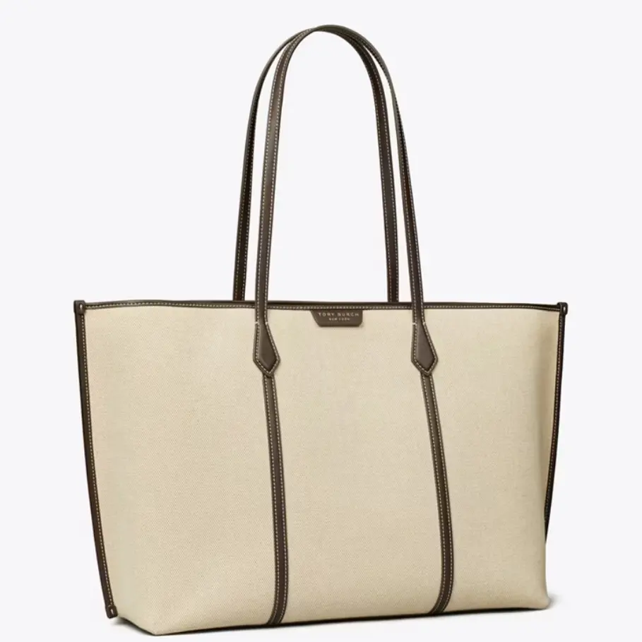 Tory Burch 汤丽柏琦 Perry 帆布托特包