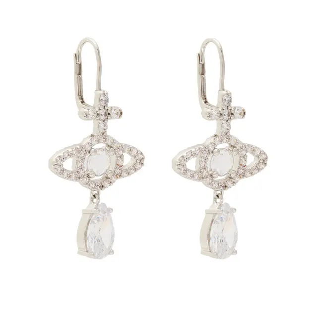 Vivienne Westwood 西太后 Olympia 密镶宝石吊坠耳环