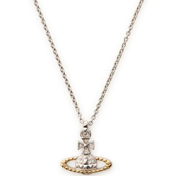 Vivienne Westwood 西太后 Mayfair 浮雕双色镀铑项链