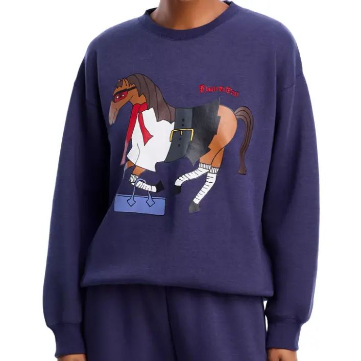 M码捡漏！AQUA x Angelica Hicks 小马印花上衣