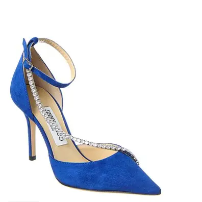 Jimmy Choo Talika 85 绒面革高跟鞋