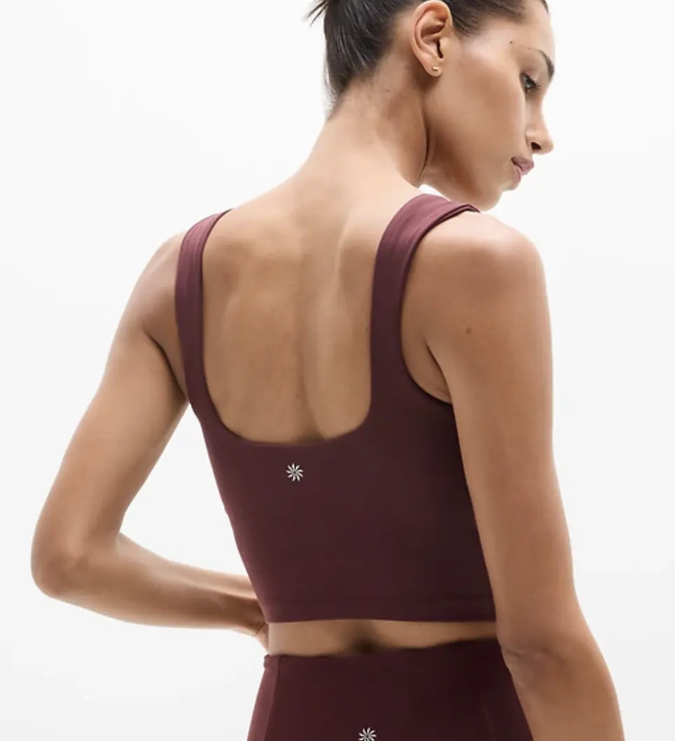 Athleta 方领运动背心