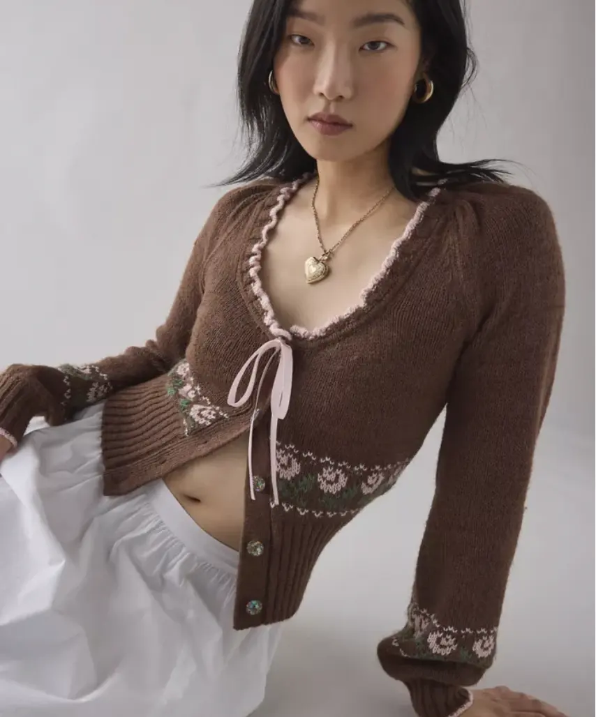 BDG Becca Kimchi Blue Alice 针织开衫