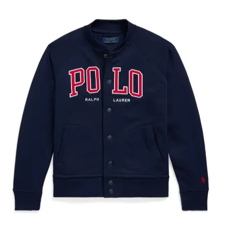 Ralph Lauren 拉夫劳伦大童款抓绒棒球服