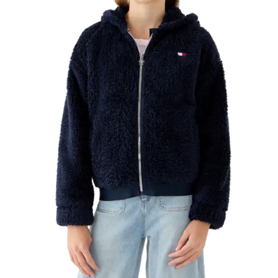 Tommy Hilfiger 大童款连帽拉链外套