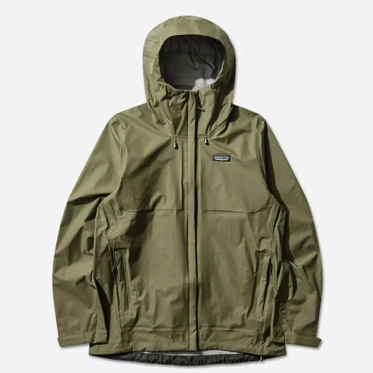 Patagonia 巴塔 Torrentshell 3L 绿色夹克外套