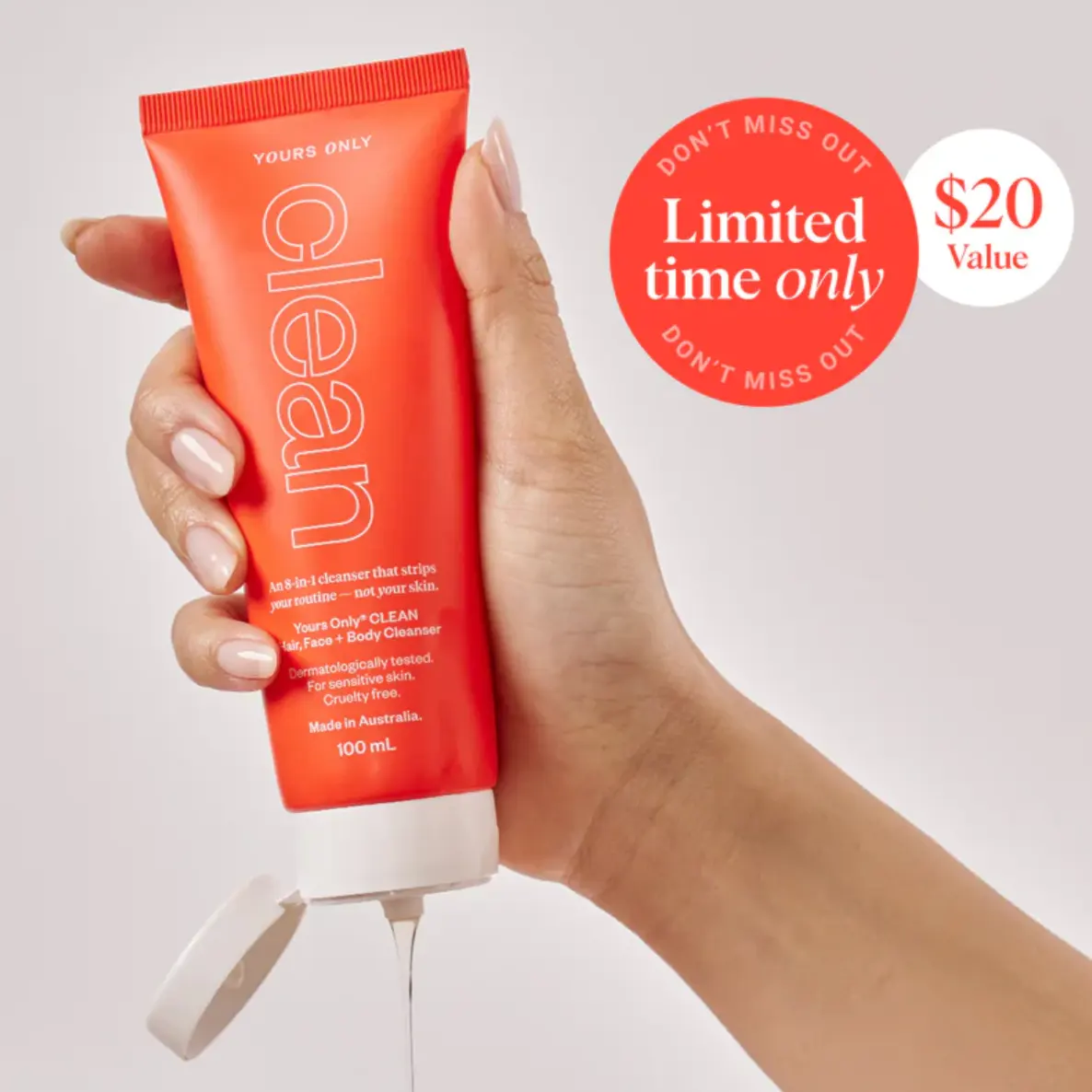 Wrinkles Schminkles AU：任意订单送100ml洁面