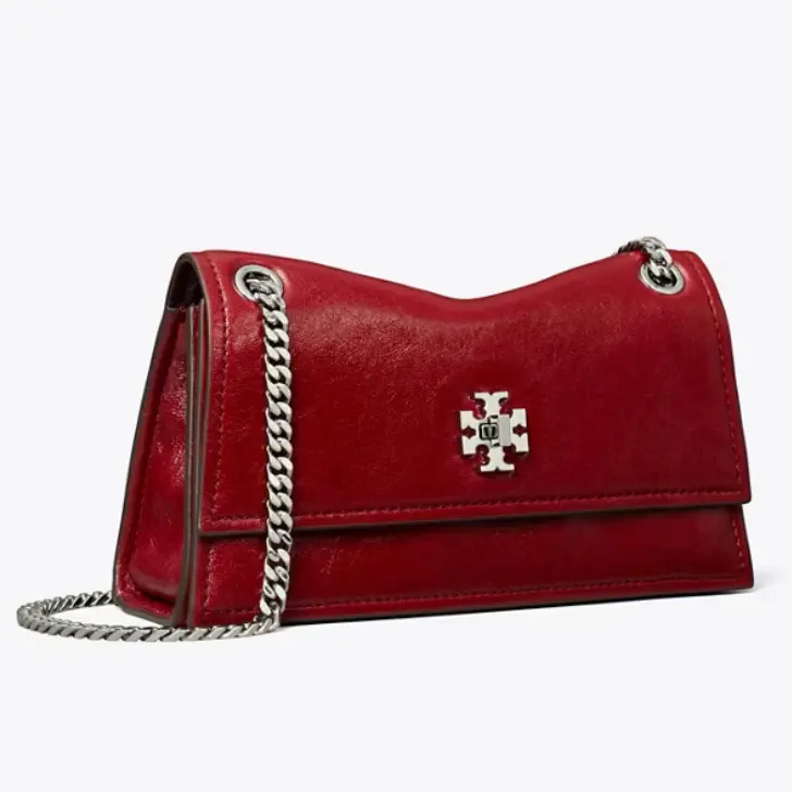 首次打折！Tory Burch 汤丽柏琦 Kira 油蜡皮扭锁单肩包