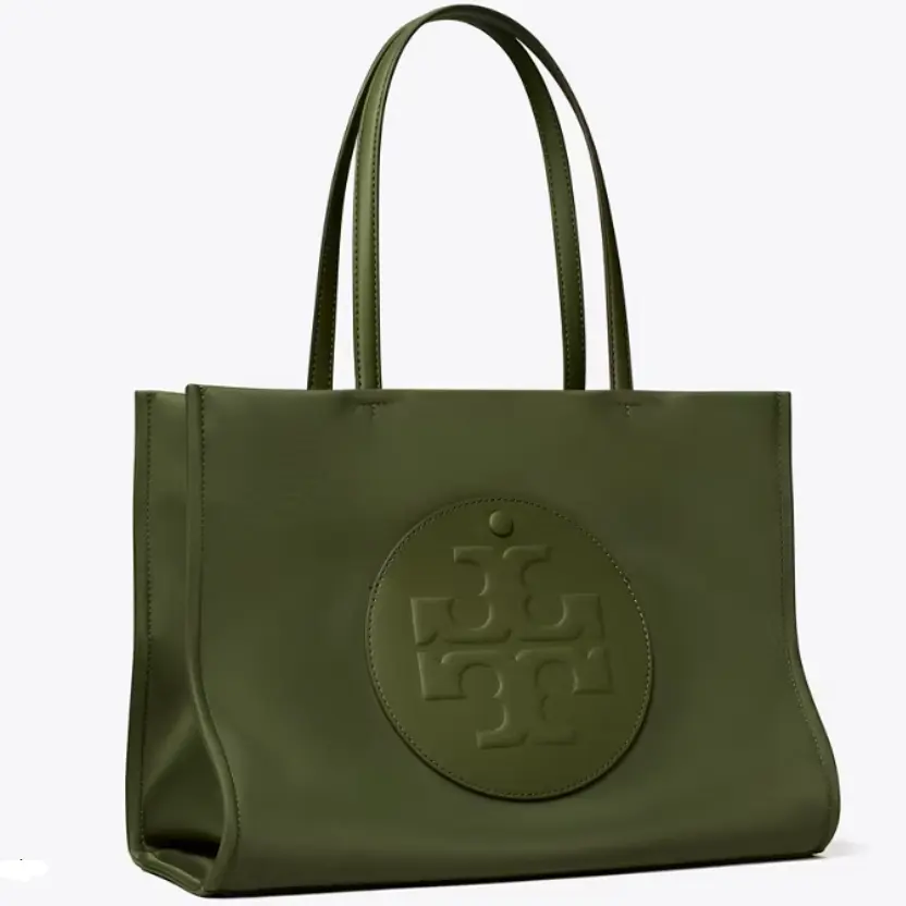 Tory Burch 汤丽柏琦 Ella 小号托特包 橄榄绿