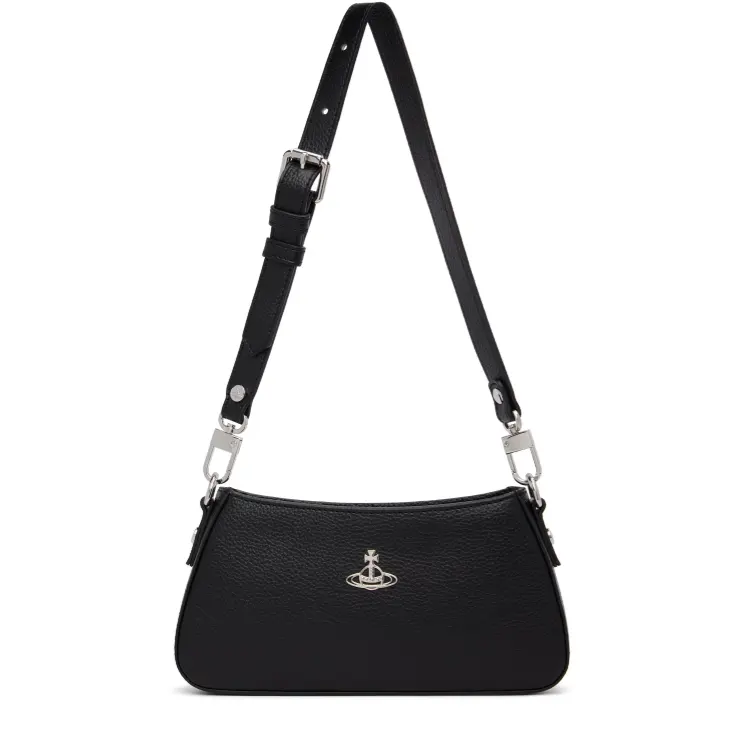 Vivienne Westwood 黑色 Tasha 单肩包