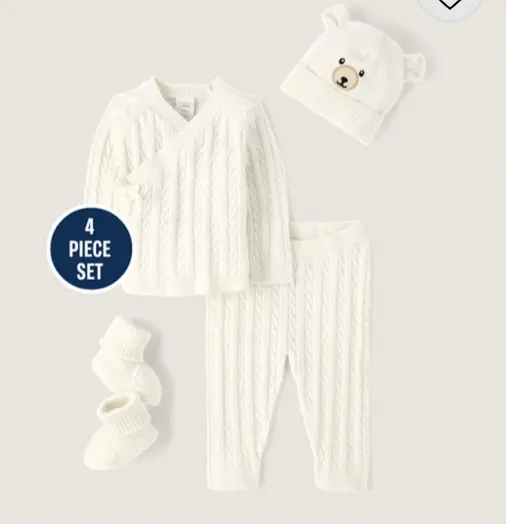 Gymboree 小熊四件套