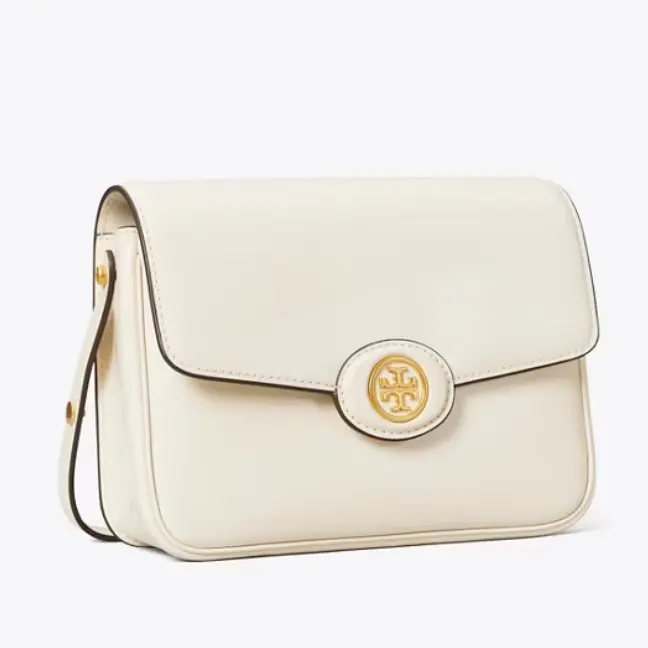 Tory Burch 汤丽柏琦 Robinson 白色豆腐包