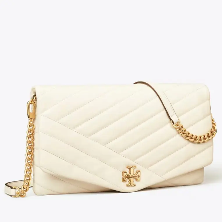 Tory Burch 汤丽柏琦 Kira 斜纹 手拿斜挎包