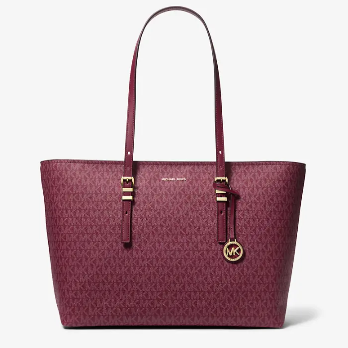 Michael Kors Quinn 大号老花托特包