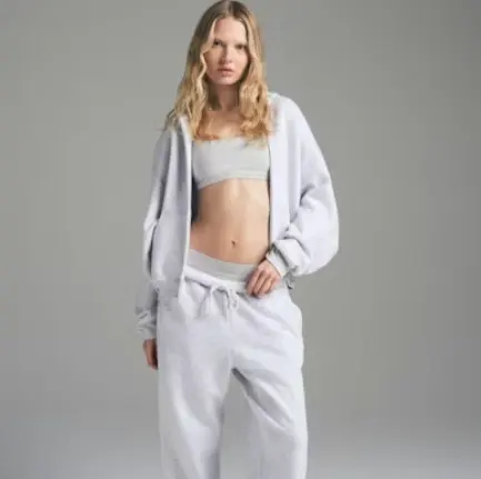 SKIMS 经典拉链连帽衫