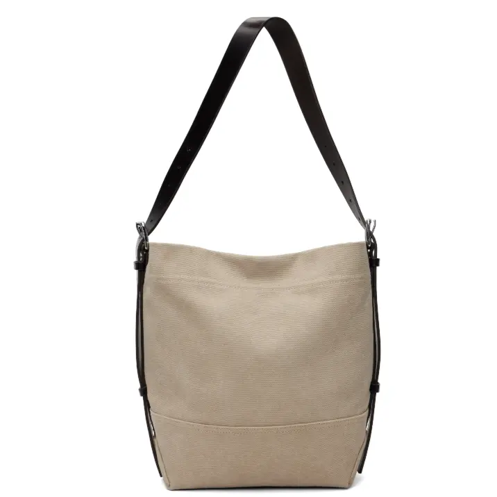 LEMAIRE 米色小号 Belted 托特包