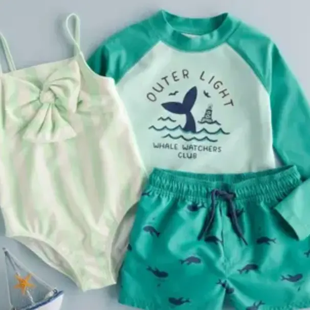 Carter's：儿童沙滩、防晒、泳装$10起