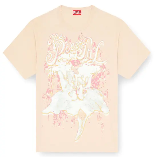 Diesel t-taddy 印花短袖
