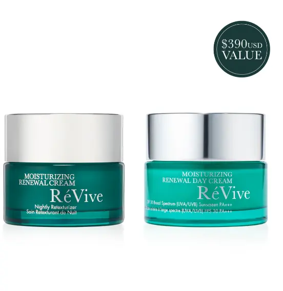 ReVive  再生日霜&晚霜2件套 价值$390