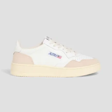 AUTRY Medalist 皮革和绒面革运动鞋