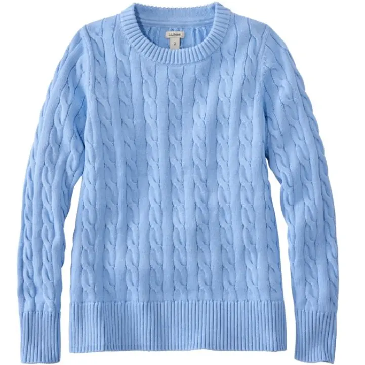 L.L. Bean 绞花毛衣