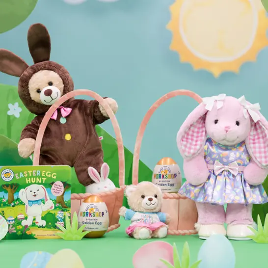 Build-A-Bear Workshop：限时促销！超萌玩偶热卖 萌物控必入