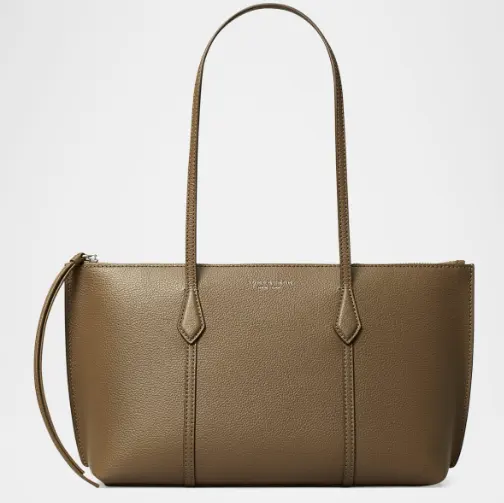 Tory Burch Perry 小号皮革拉链手提包