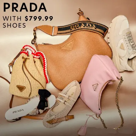 Gilt：Prada 时尚专场 精选鞋履、包袋、配饰热卖