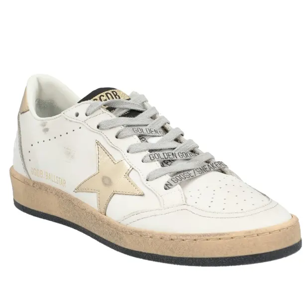 Golden Goose Ball Star 皮革运动鞋