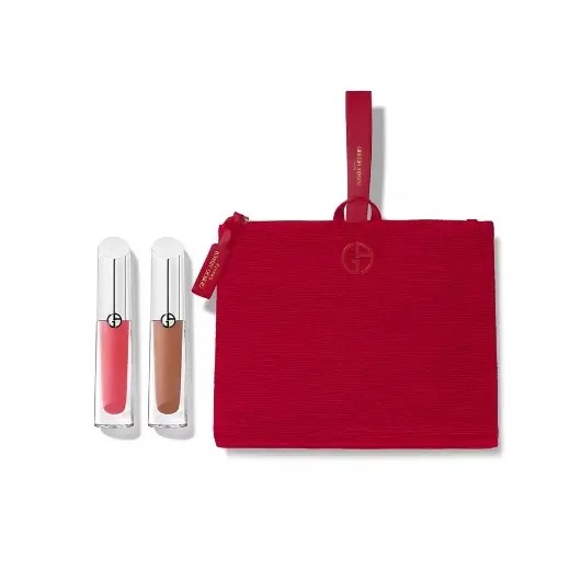 满$50赠唇釉小样！Armani 阿玛尼 银管唇釉套装