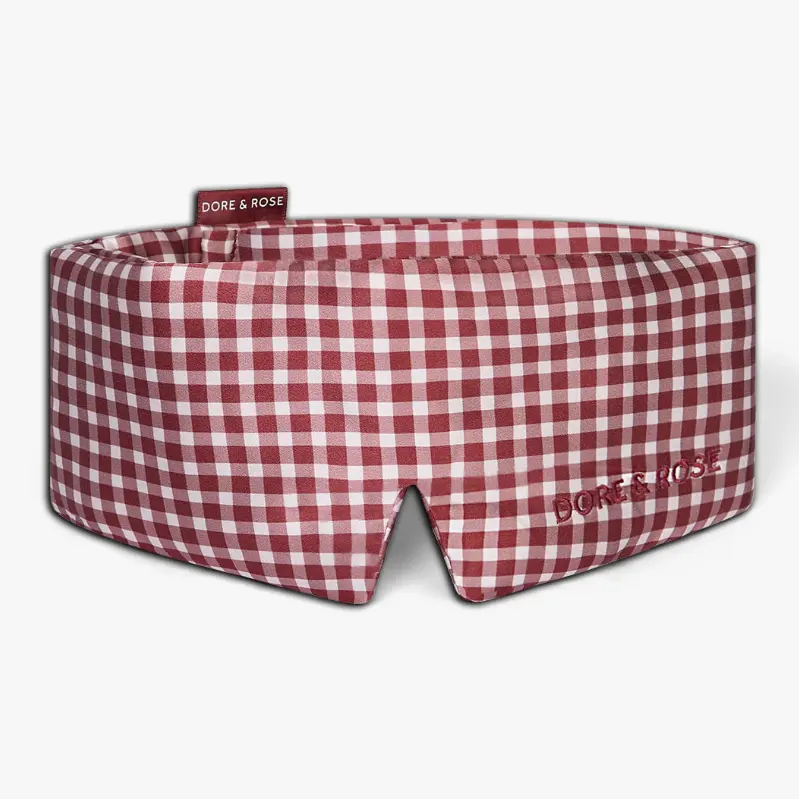 Dore & Rose 红白格子眼罩