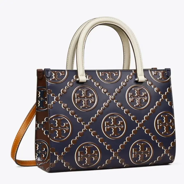 库存紧！Tory Burch 老花 托特包（可斜跨）