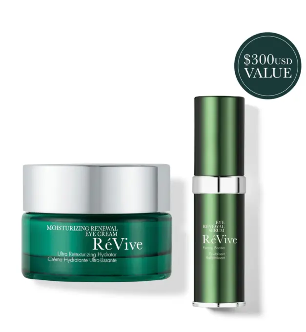 Revive 保湿焕新眼霜与眼部焕新精华套装