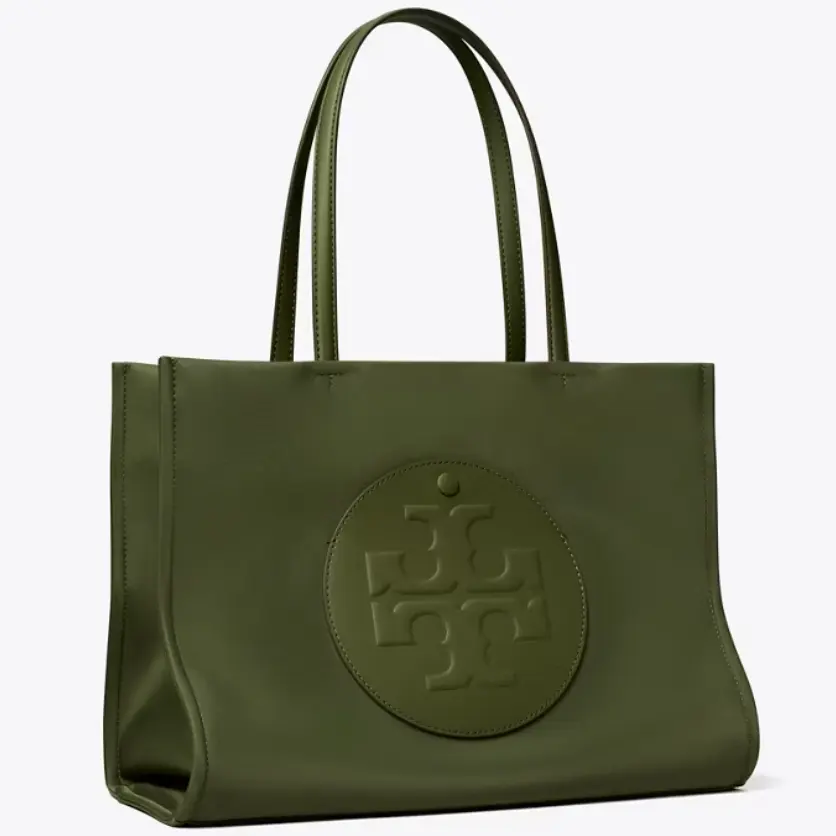 Tory Burch 汤丽柏琦 Ella 小号托特包 橄榄绿