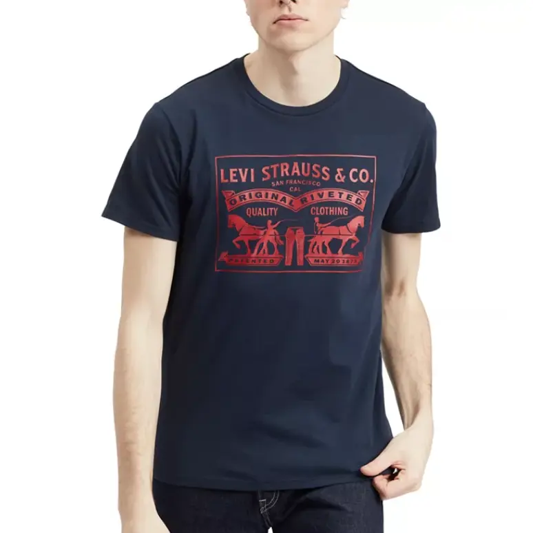 Levi's 李维斯 双马印花T恤
