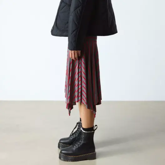 Dr Martens Jadon 配皮草内衬皮质厚底靴