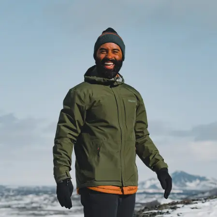 Marmot 美网：户外春日特惠来袭！男士抓绒连帽卫衣$67