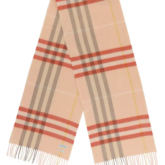 Burberry 巴宝莉格纹羊绒围巾