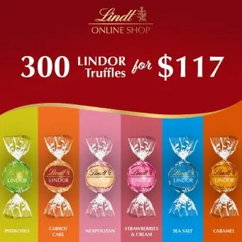 Lindt Chocolate：瑞士莲巧克力春季特惠