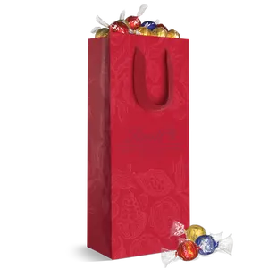 Lindt 定制款 75 件红色礼品袋混合装