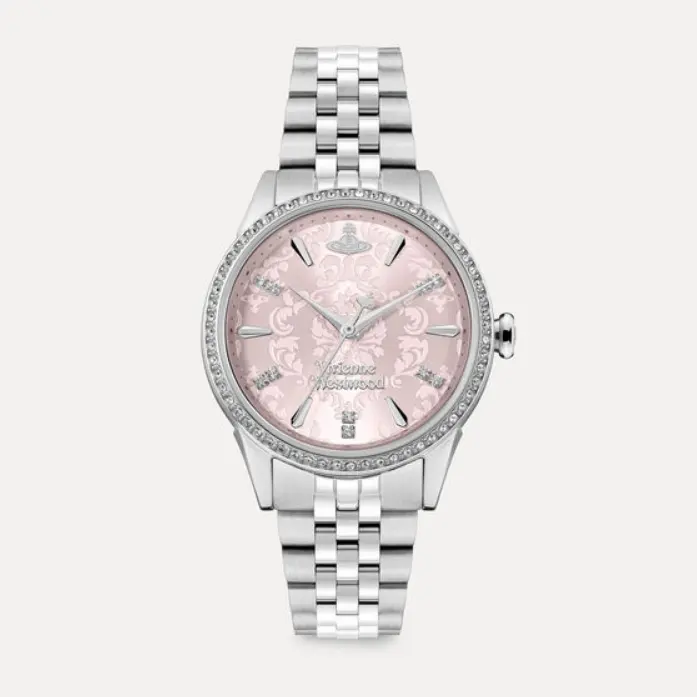 上新 Vivienne Westwood 西太后 Little Wallace 粉色表盘手表