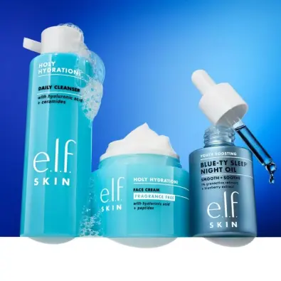e.l.f. Cosmetics：春季护肤大促！入保湿面霜、精华等