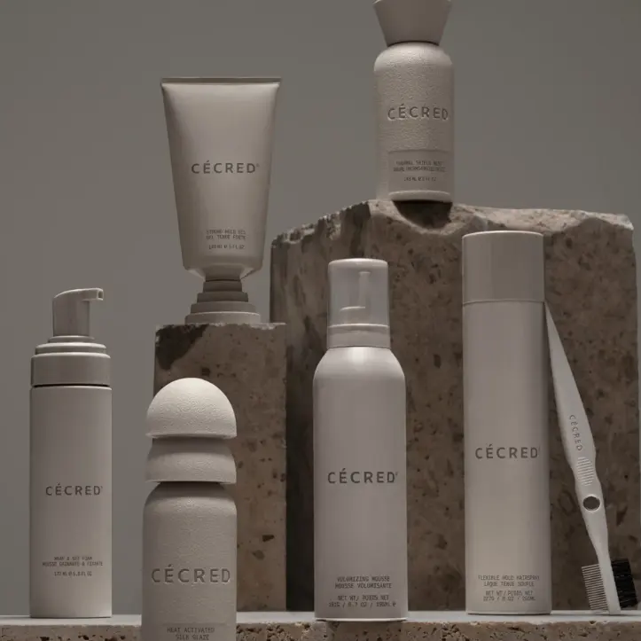 Cecred：造型系列上新 亮泽精华、柔性定型喷雾