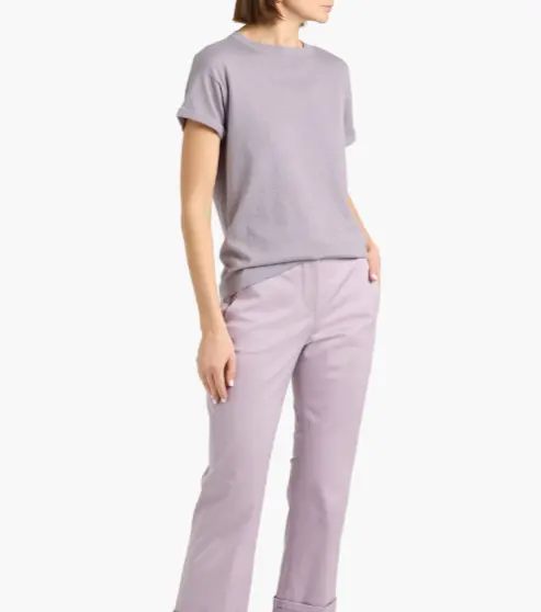 Brunello Cucinelli 金属光泽羊绒混纺T恤