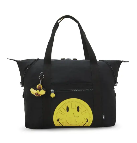 Kipling X Smiley Art 托特包