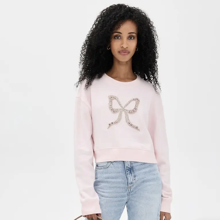 LoveShackFancy 蝴蝶结卫衣