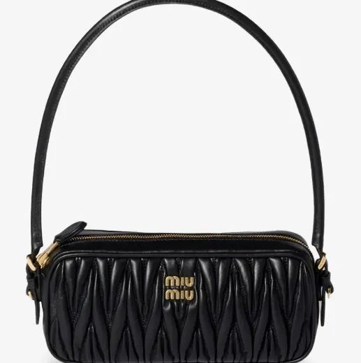 MIU MIU Matelassé 皮革单肩包